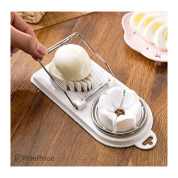 2 In 1 Stainless Steel Boiled Egg Slicer Mushroom Tomato Kitchen Choper (2 Pack) - Picture 6 of 10
